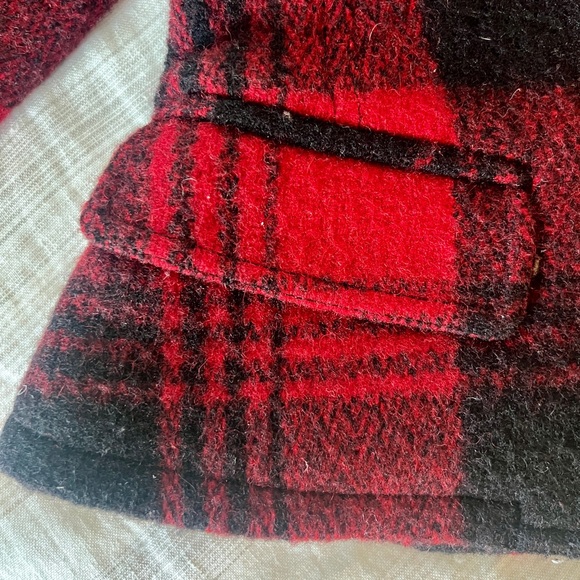 Raphael Lauren Rugby Plaid Winter Jacket. Size 4. - Picture 6 of 9